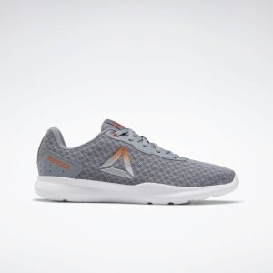 Reebok Dart Trainingsschuhe Herren - Grau/Weiß/Orange - DE 847-UYJ